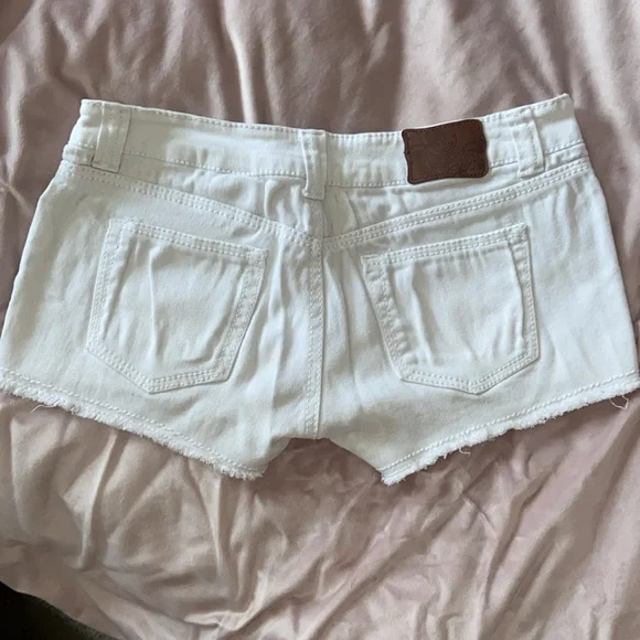 Paris Blues White Jean shorts size 1 - Picture 2 of 5